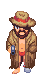 New character walking animation